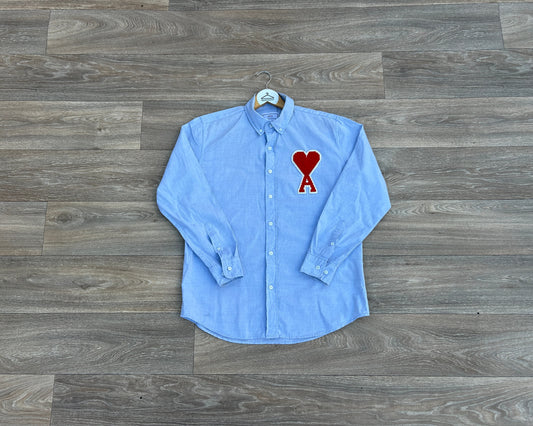 AMI logo button shirt