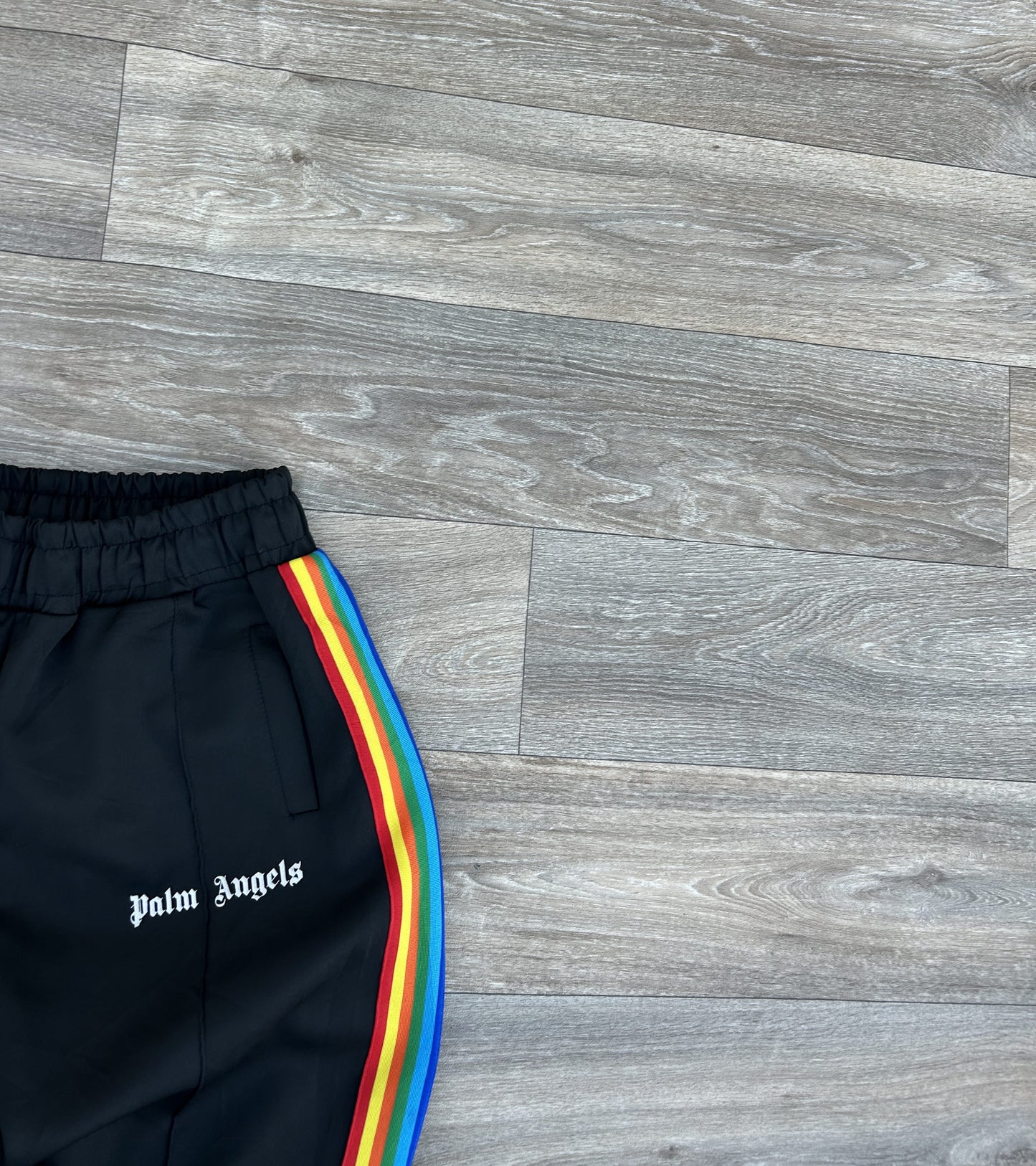 Palm Angels rainbow logo tracksuit pants