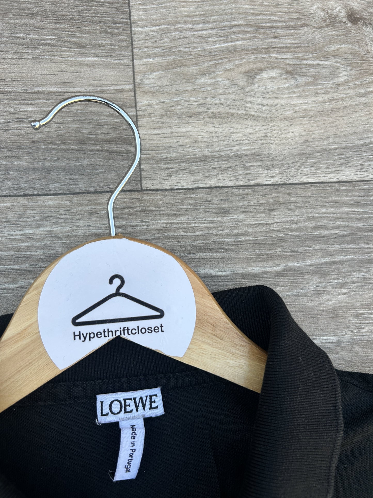 Loewe embroidered logo collar tshirt