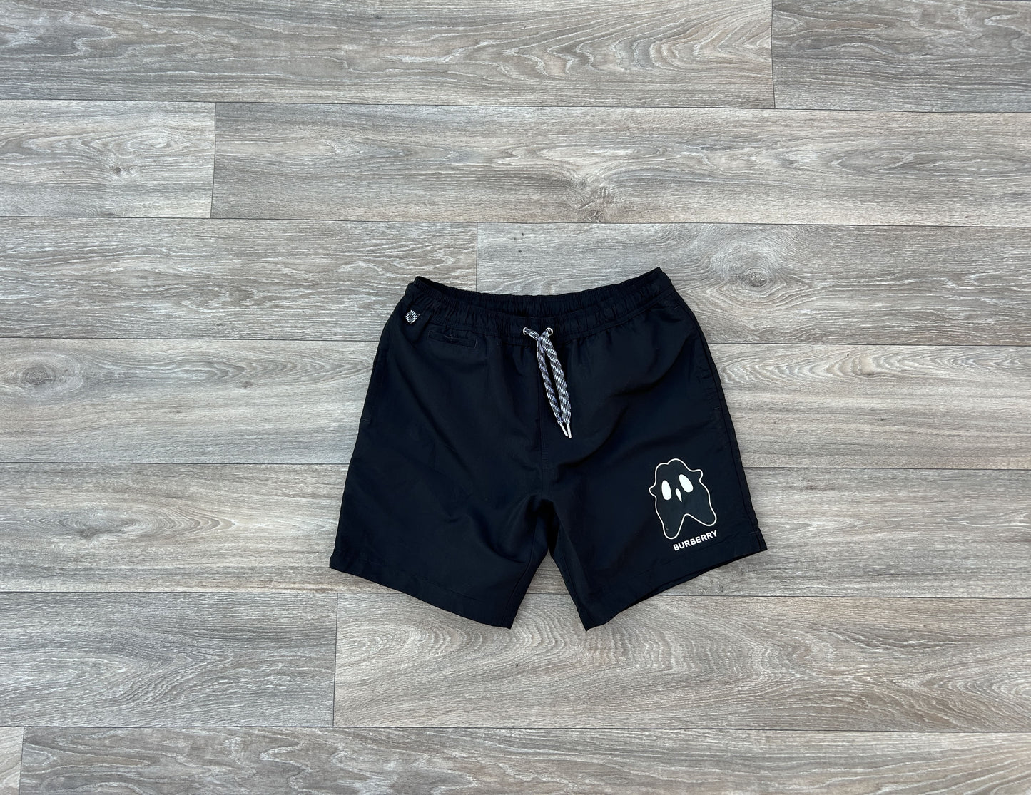 Burberry logo print shorts