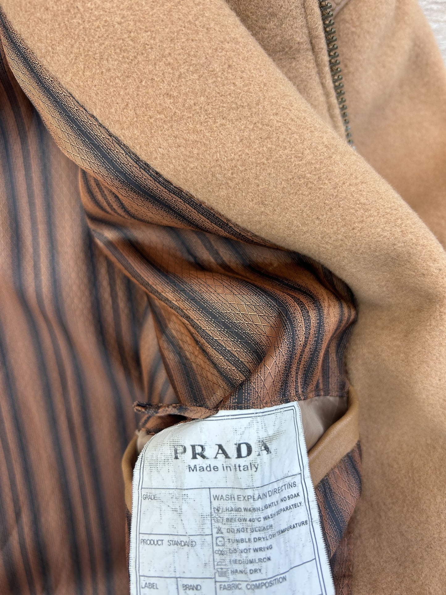 Vintage Prada logo jacket