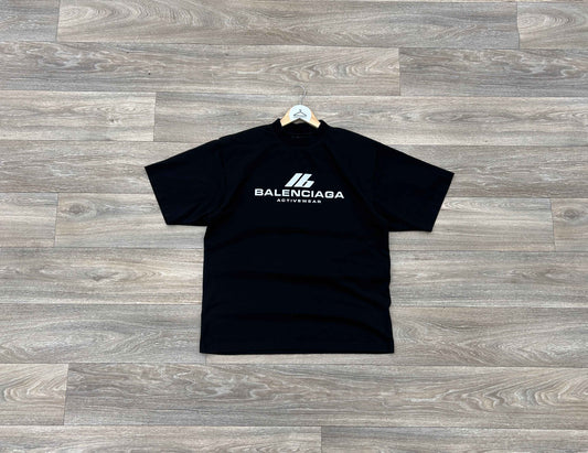 Balenciaga activewear reflective logo tshirt