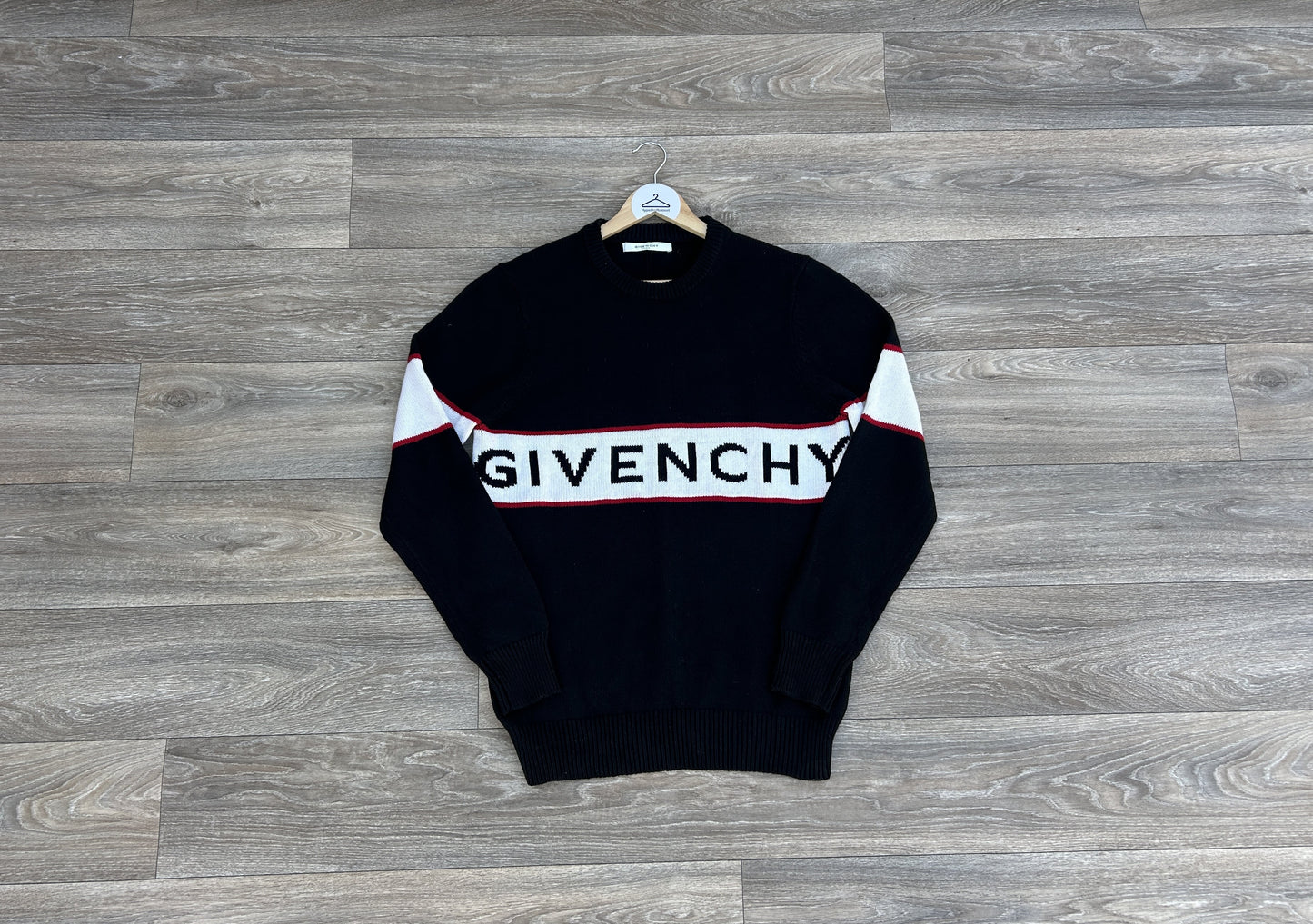Givenchy logo knit sweater