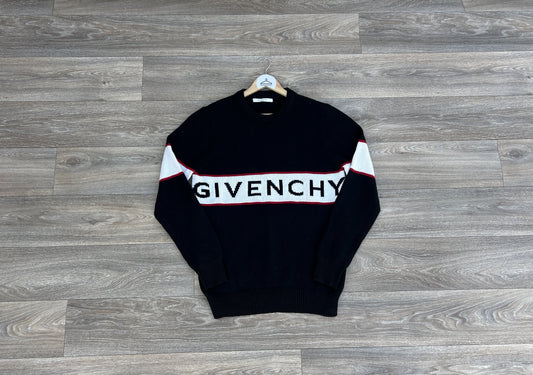 Givenchy logo knit sweater