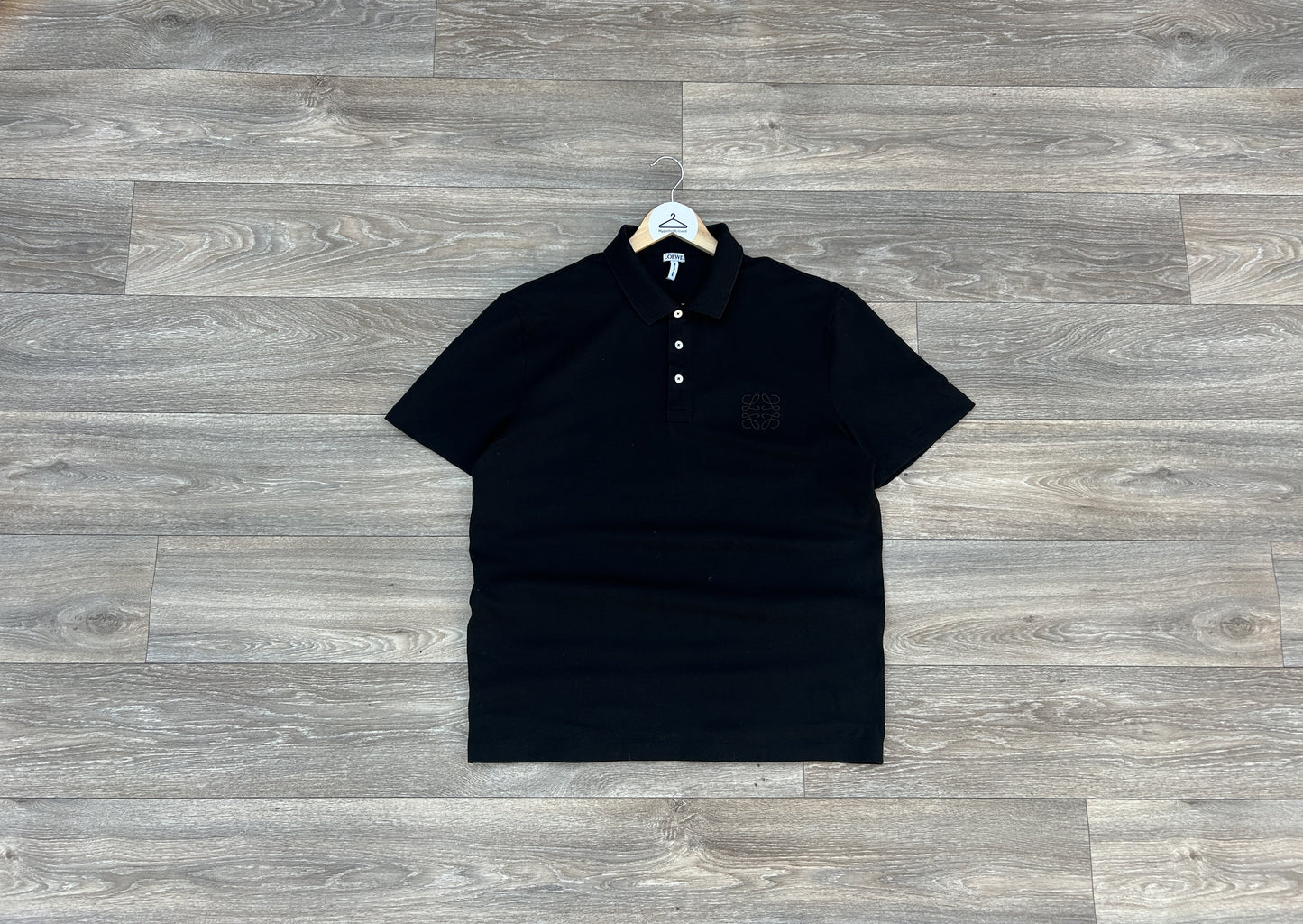 Loewe embroidered logo collar tshirt