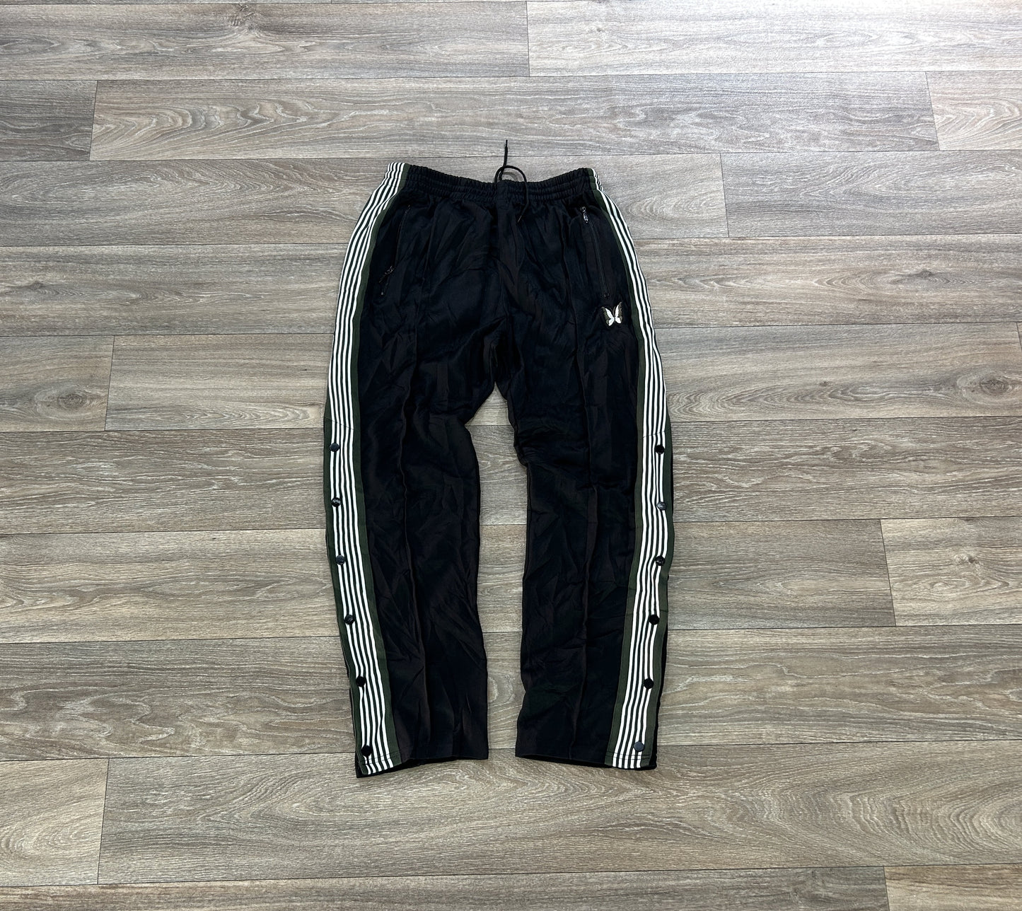 Needles logo print trackpants