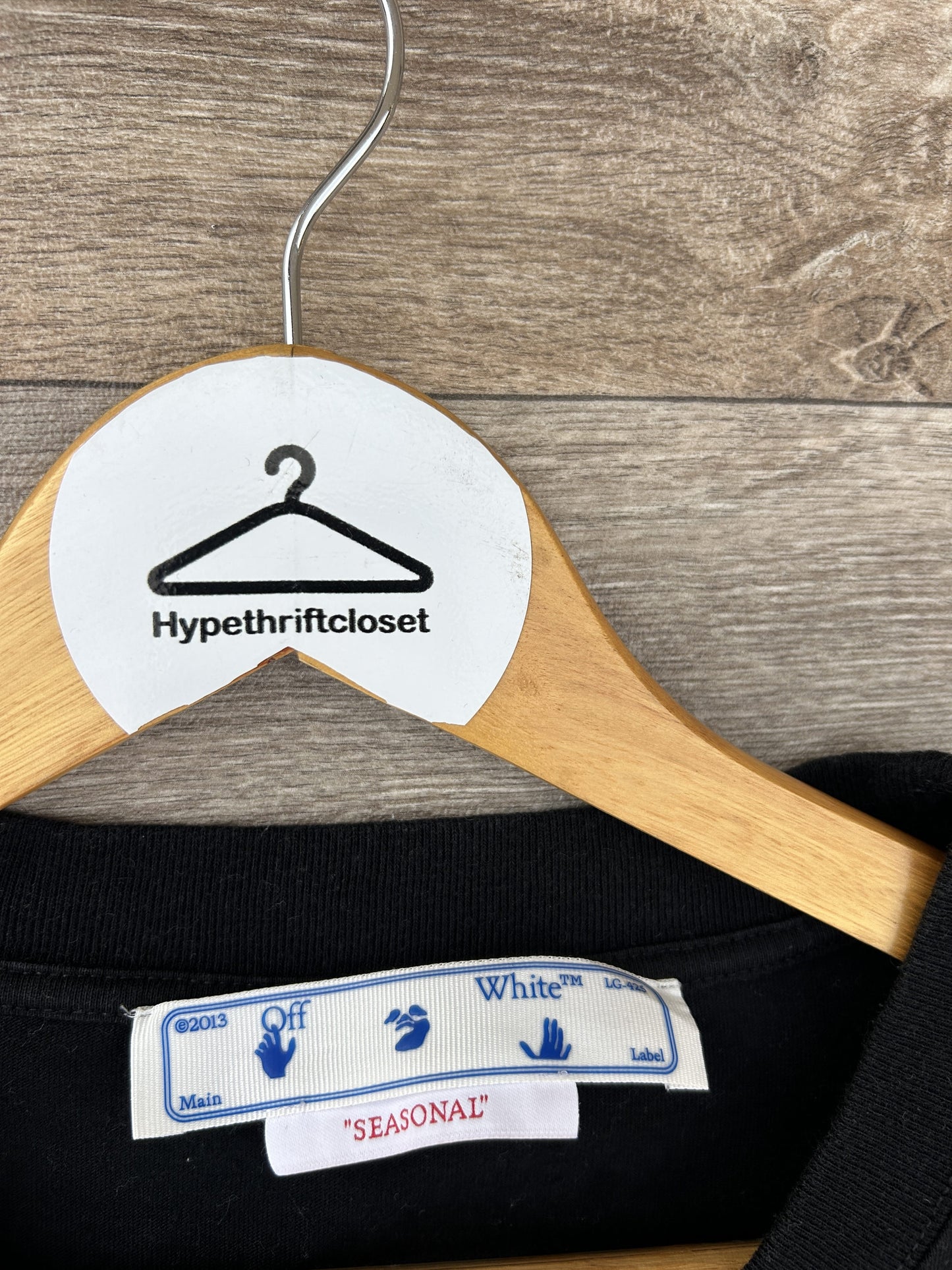 Off-White logo print t-shirt