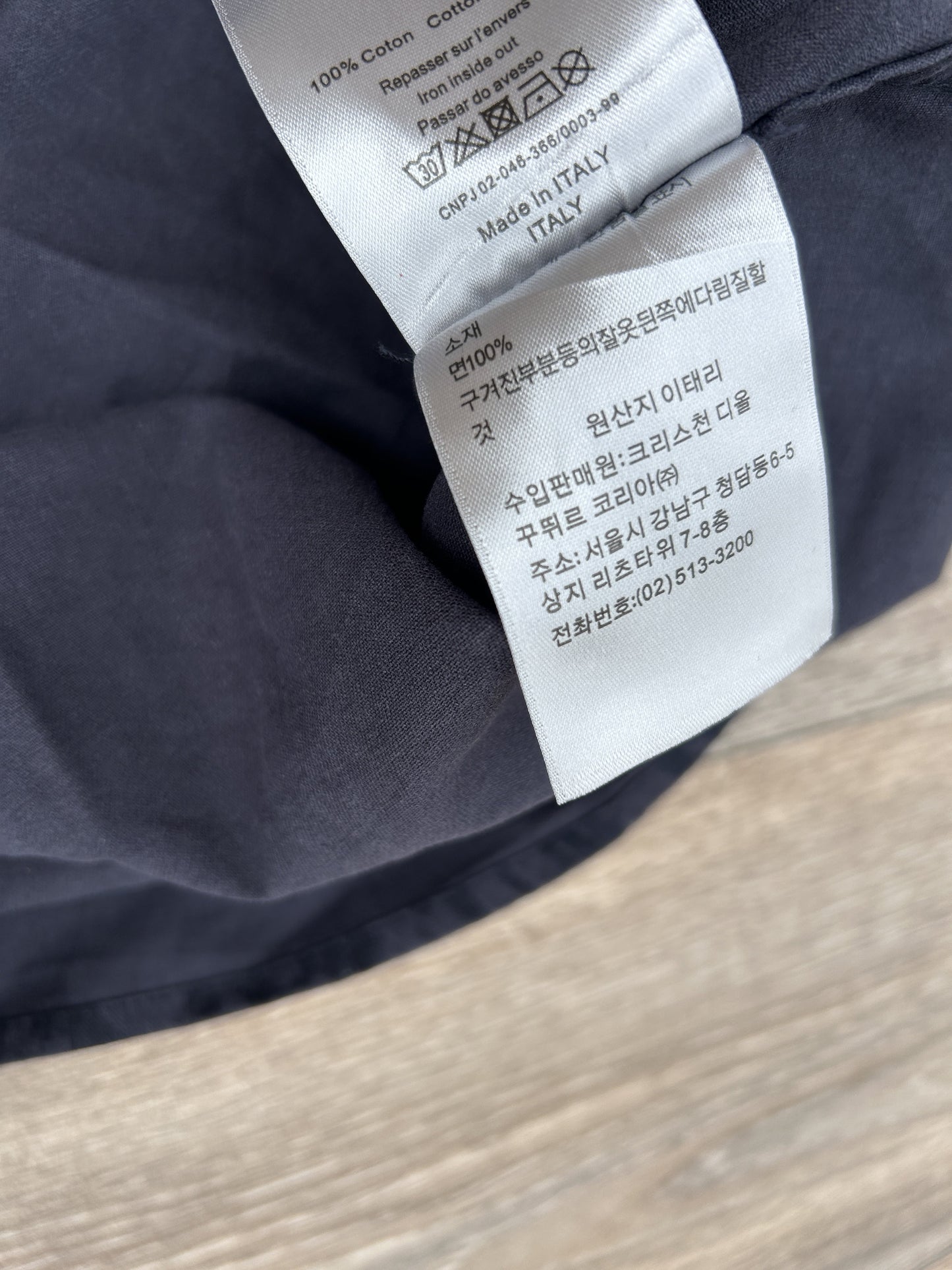 Dior monogram logo print button up shirt