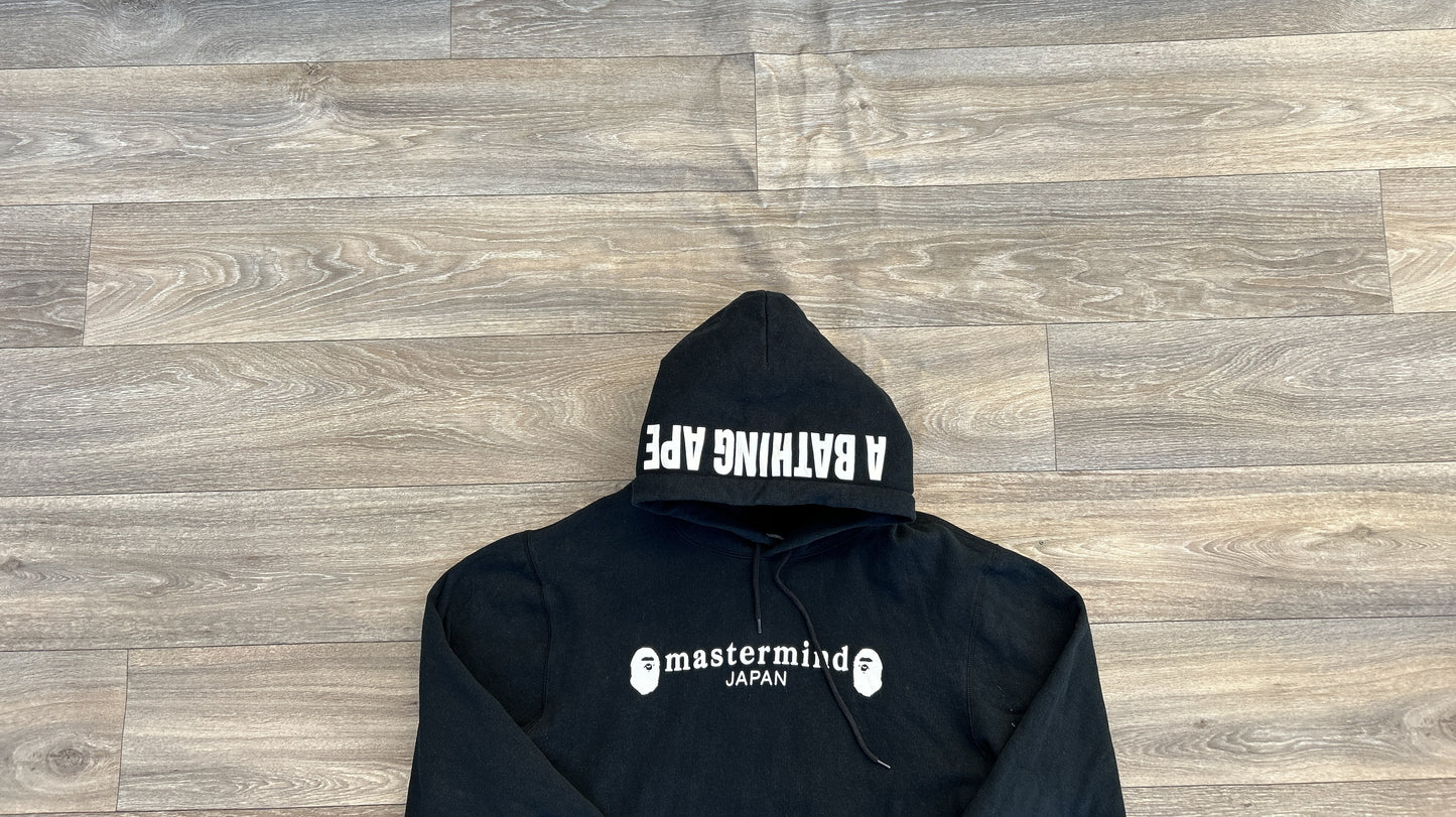 Bape x Mastermind Japan logo hoodie
