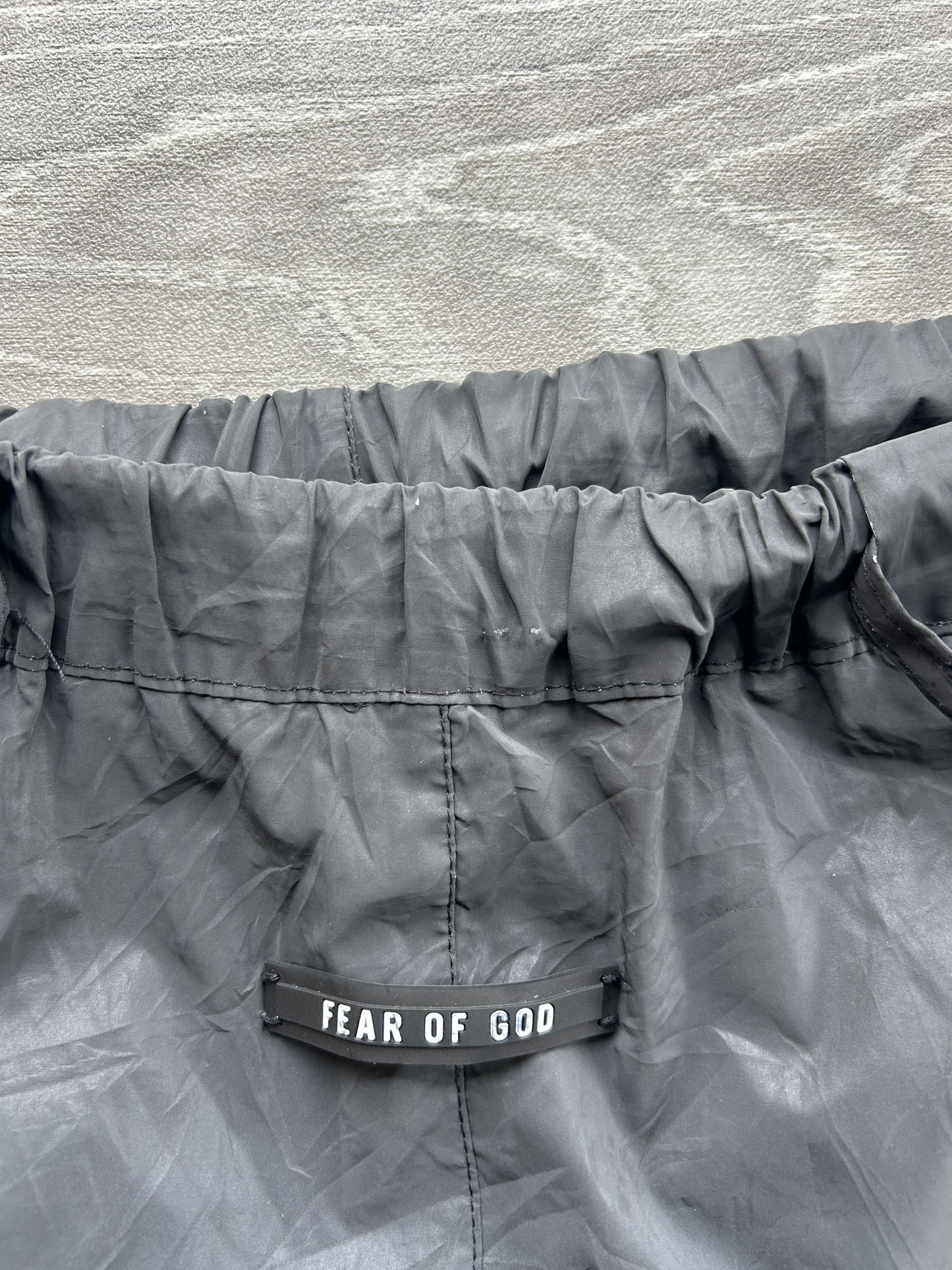 Fear Of God logo shorts