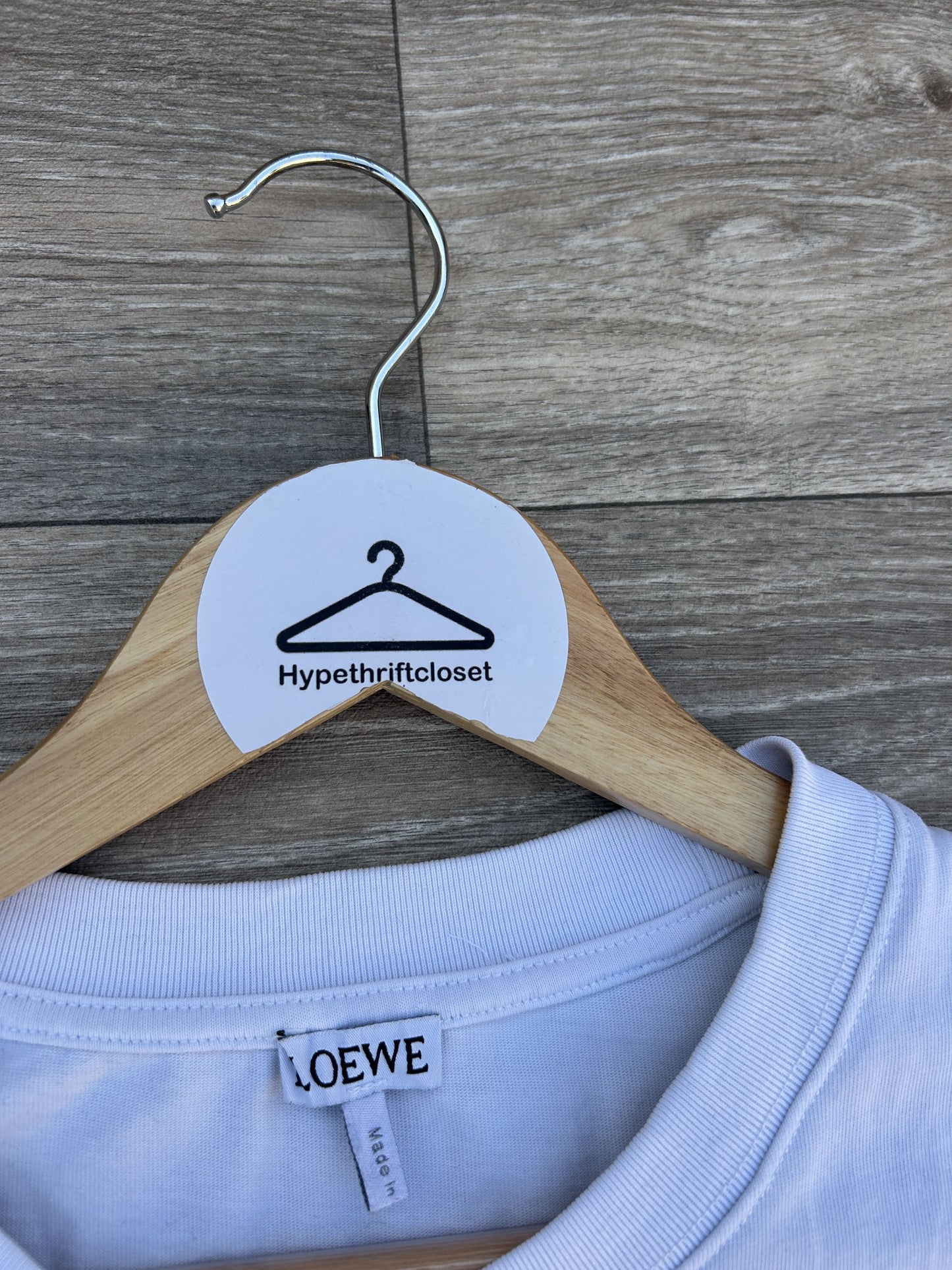 Loewe embroidered logo tshirt