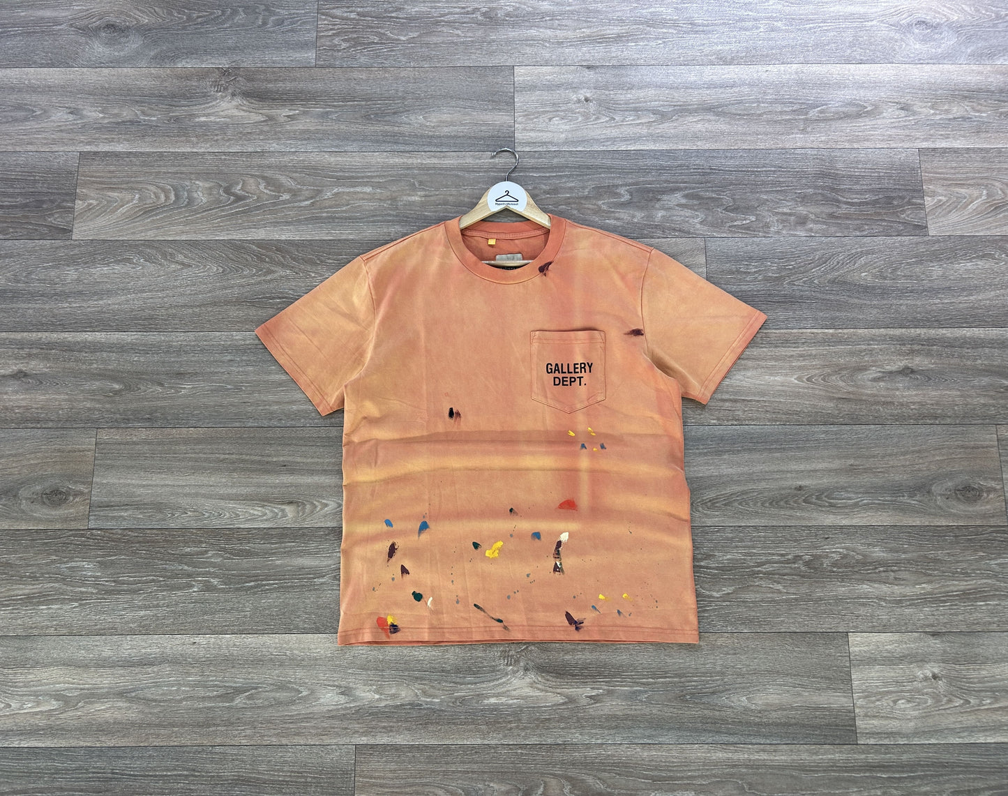 Gallery Dept logo print tshirt