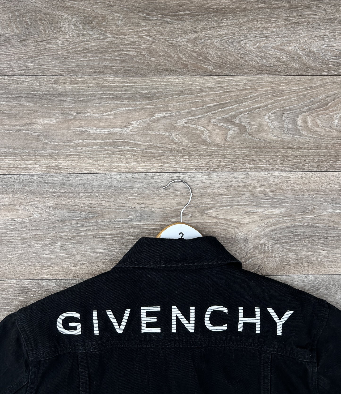 Givenchy logo denim jacket