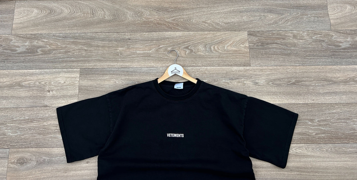 Vetements logo print tshirt