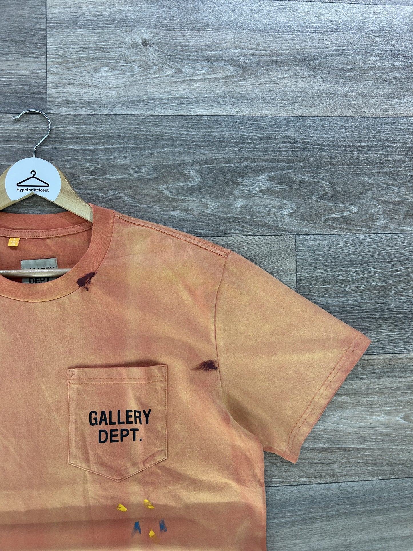 Gallery Dept logo print tshirt