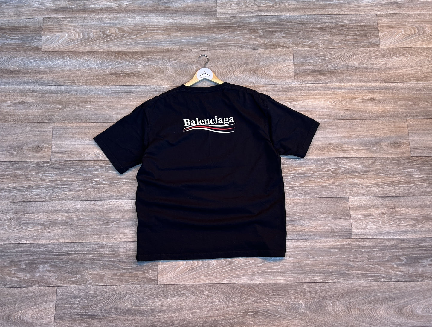 Balenciaga logo print tshirt