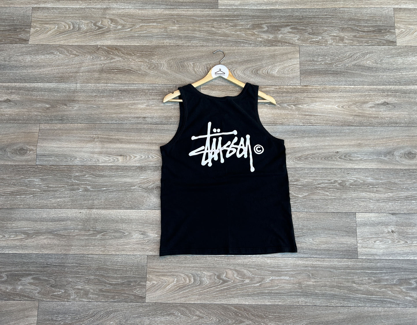 Stussy logo print vest