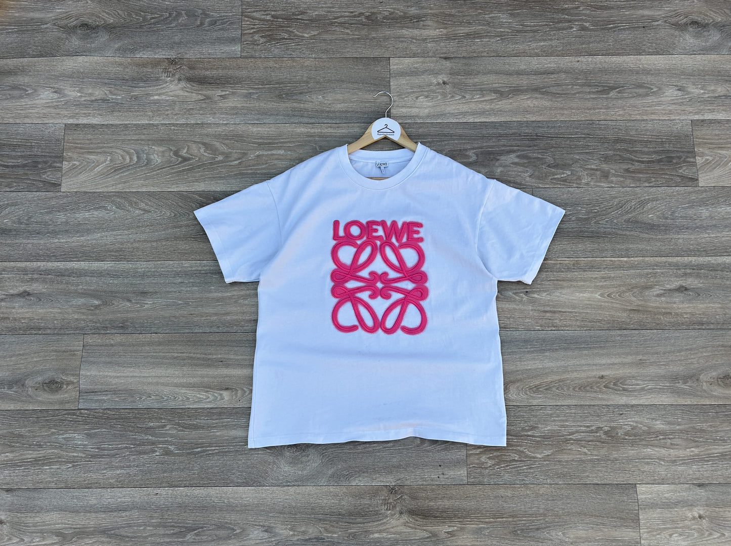Loewe embroidered logo tshirt