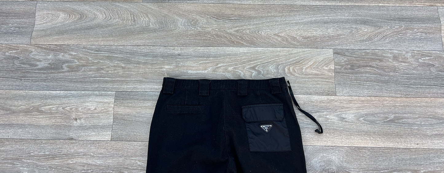 Prada logo denim jeans