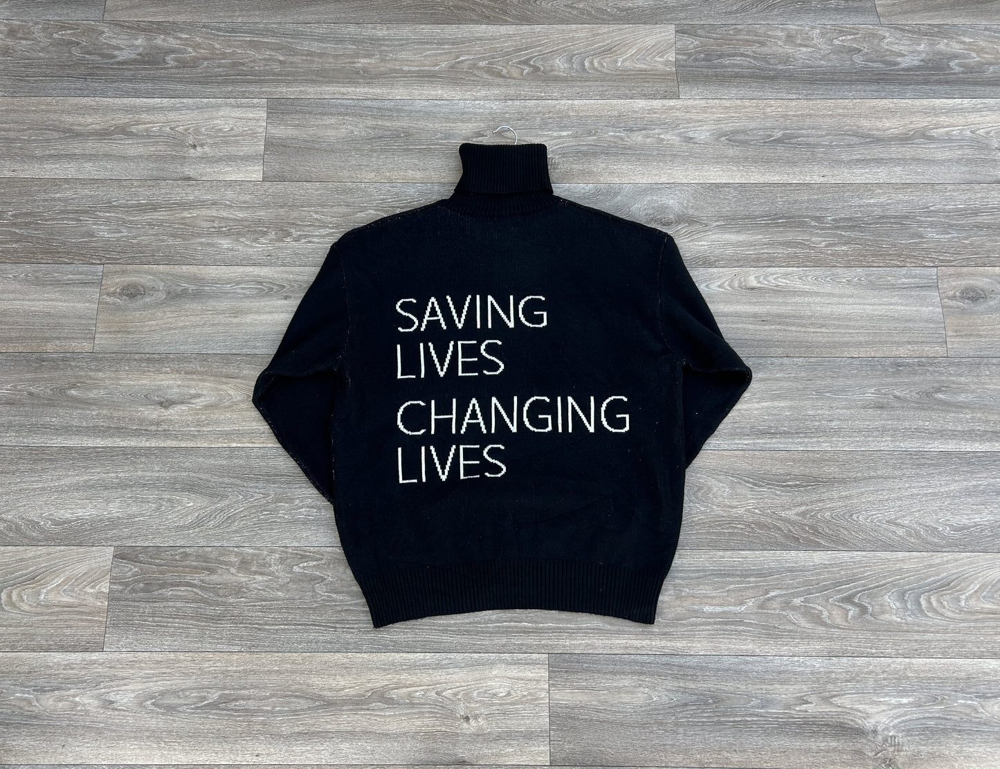 Balenciaga WFP turtleneck knit sweater