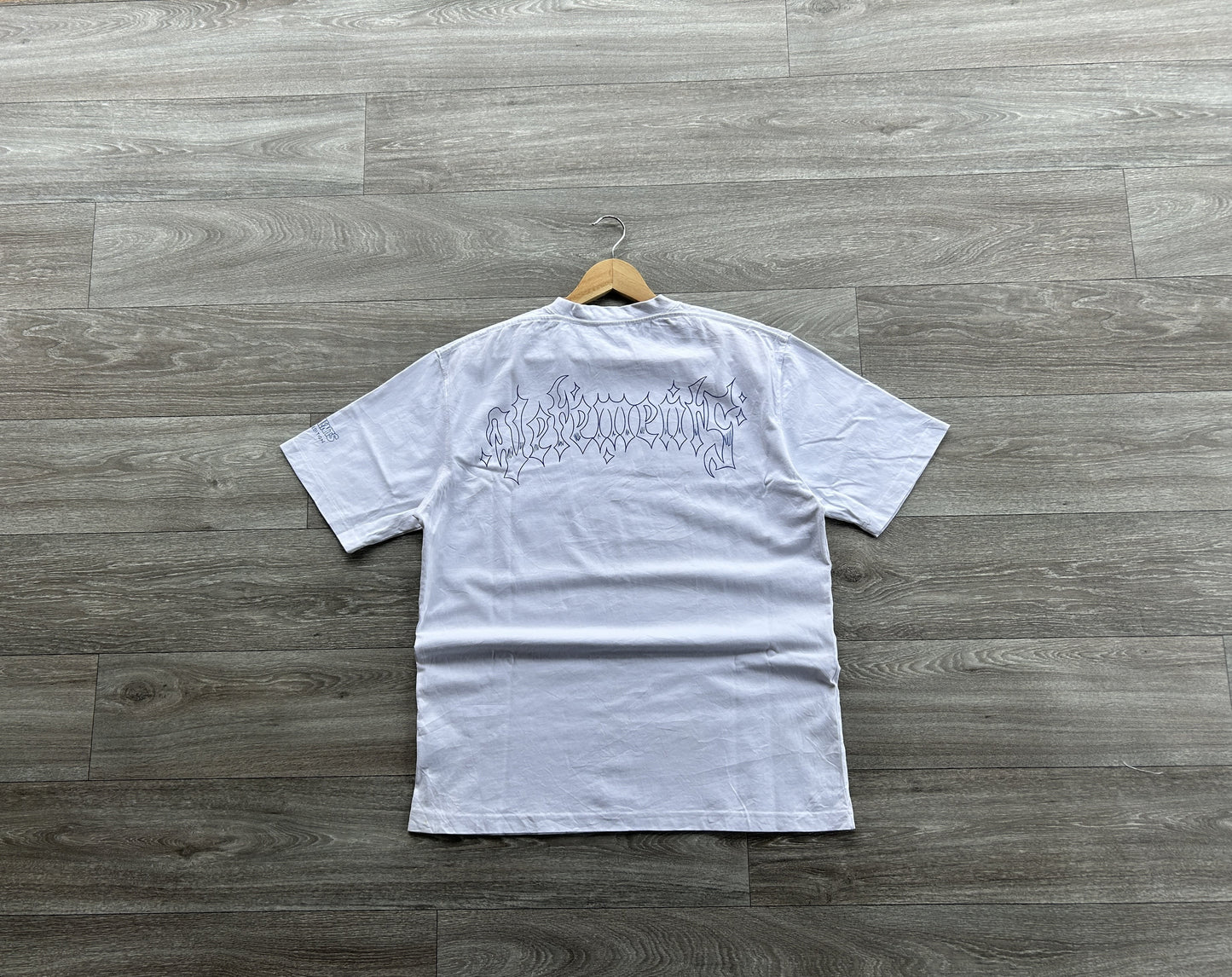 Vetements scribbled cartoon logo tshirt