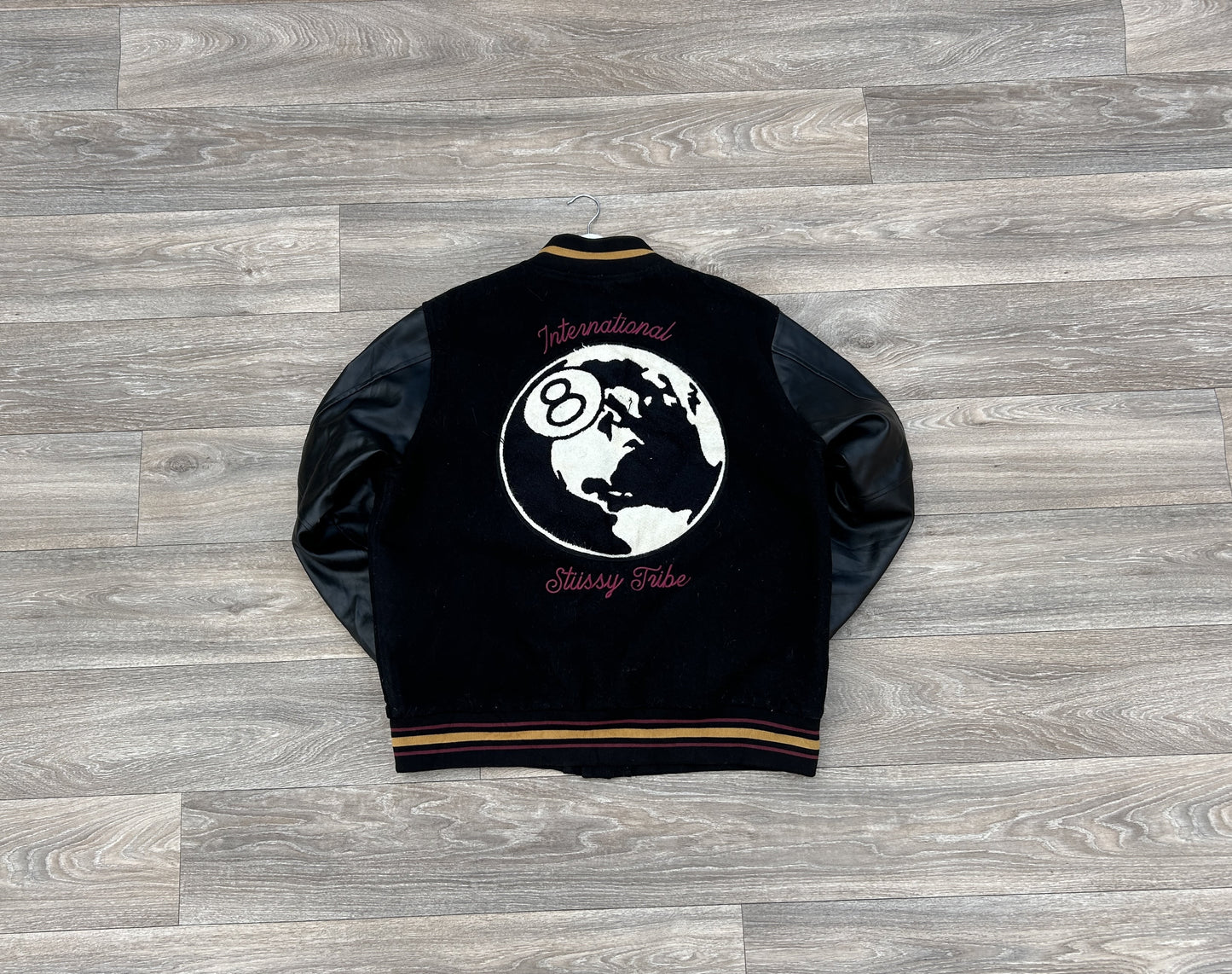 Stussy DSM 40th anniversary varsity jacket