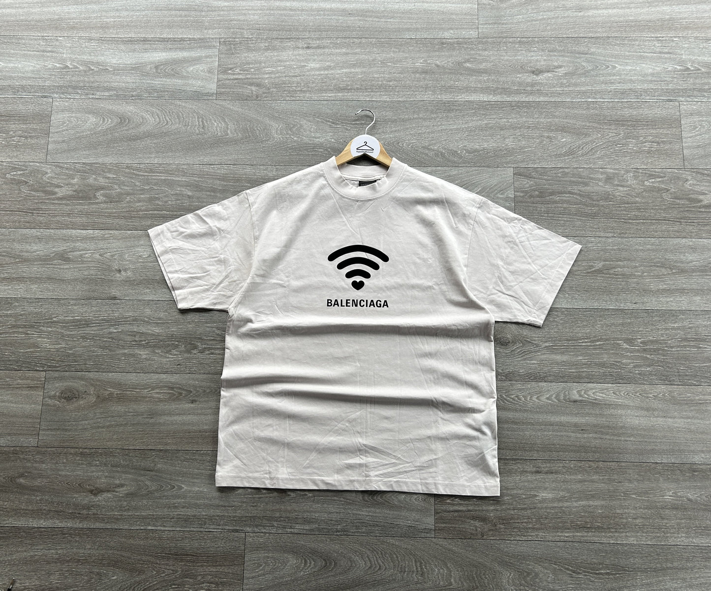 Balenciaga Wi-Fi logo print tshirt