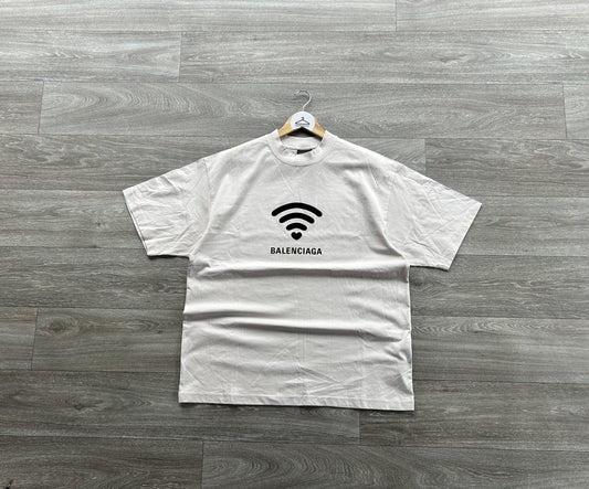 Balenciaga Wi-Fi logo print tshirt