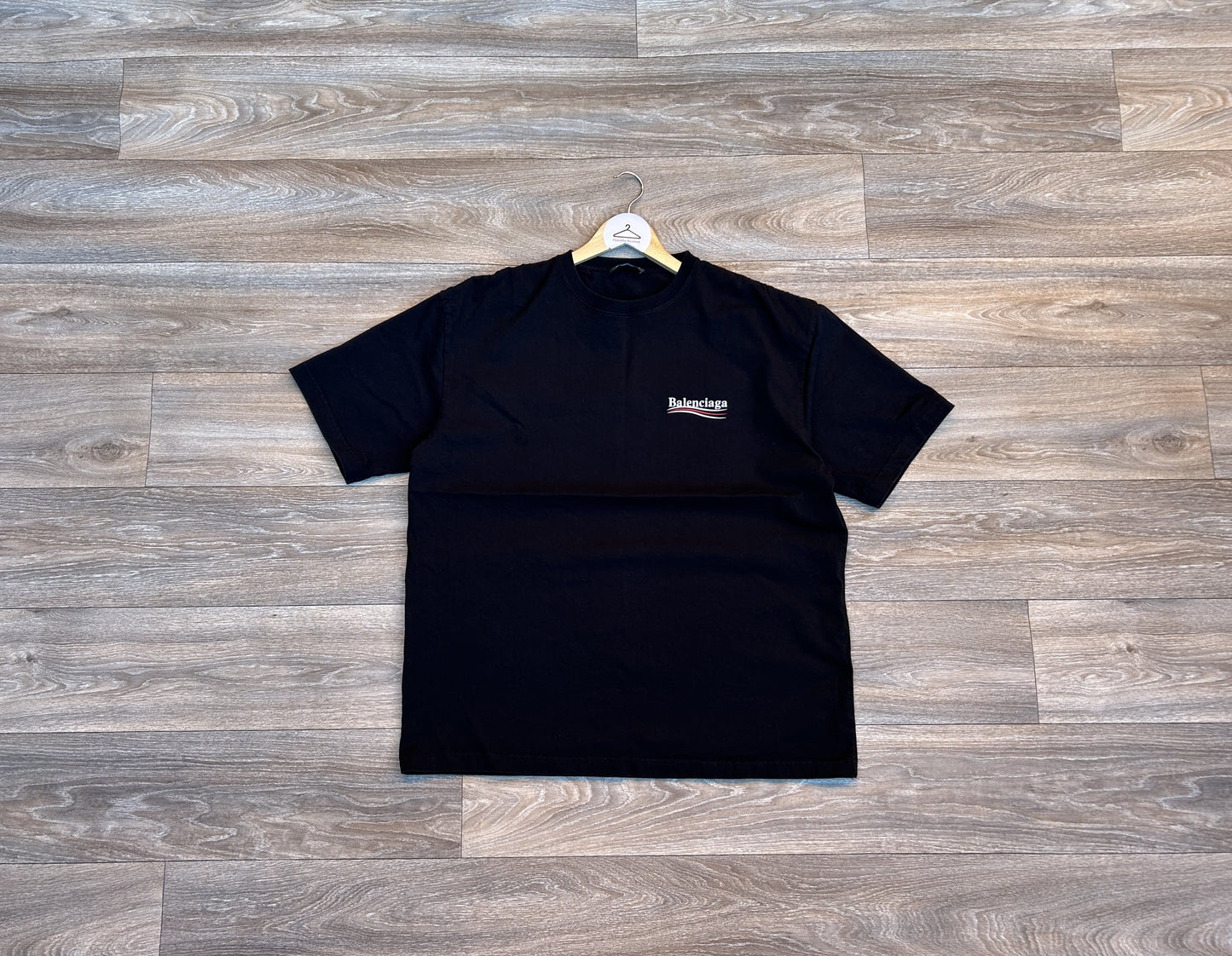 Balenciaga logo print tshirt