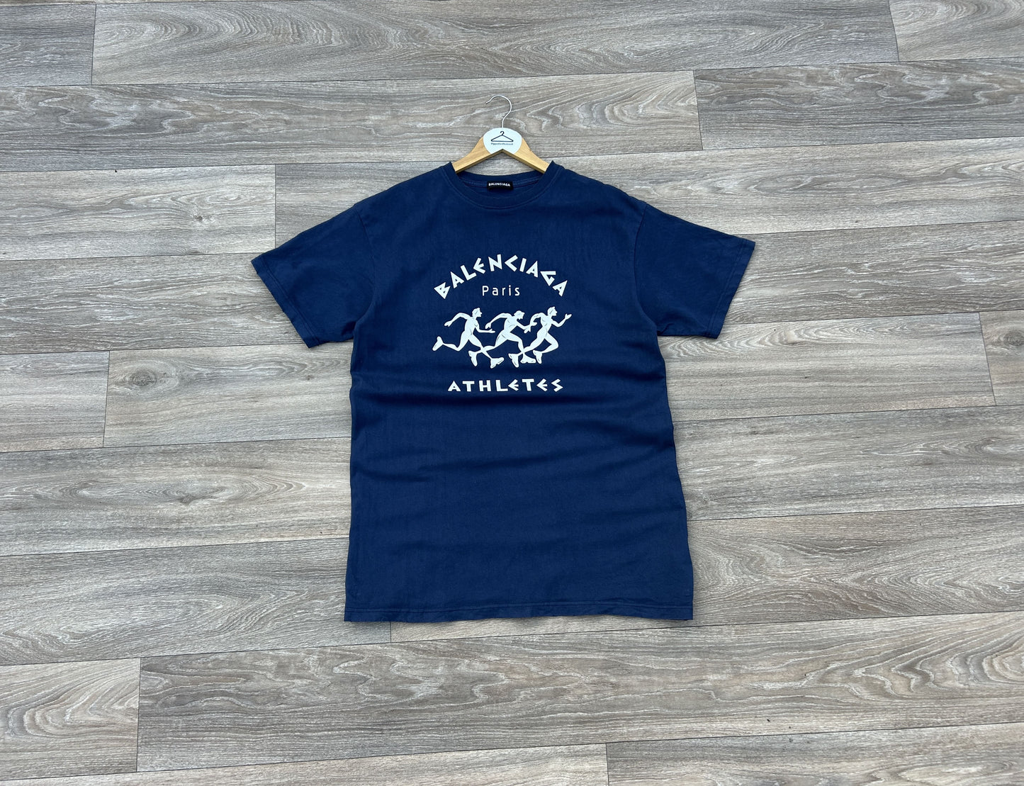 Balenciaga Athletes logo tshirt