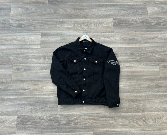 Dior atelier logo print denim jacket