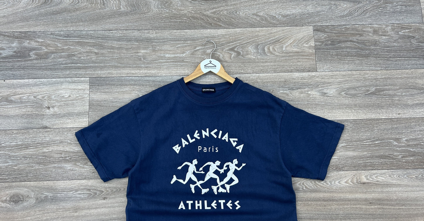 Balenciaga Athletes logo tshirt