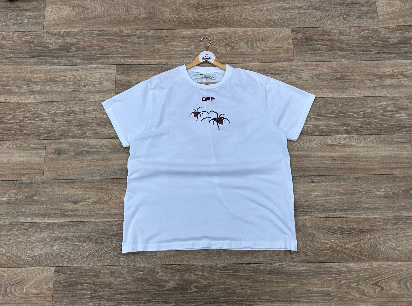 Off-White arachno arrows logo tshirt