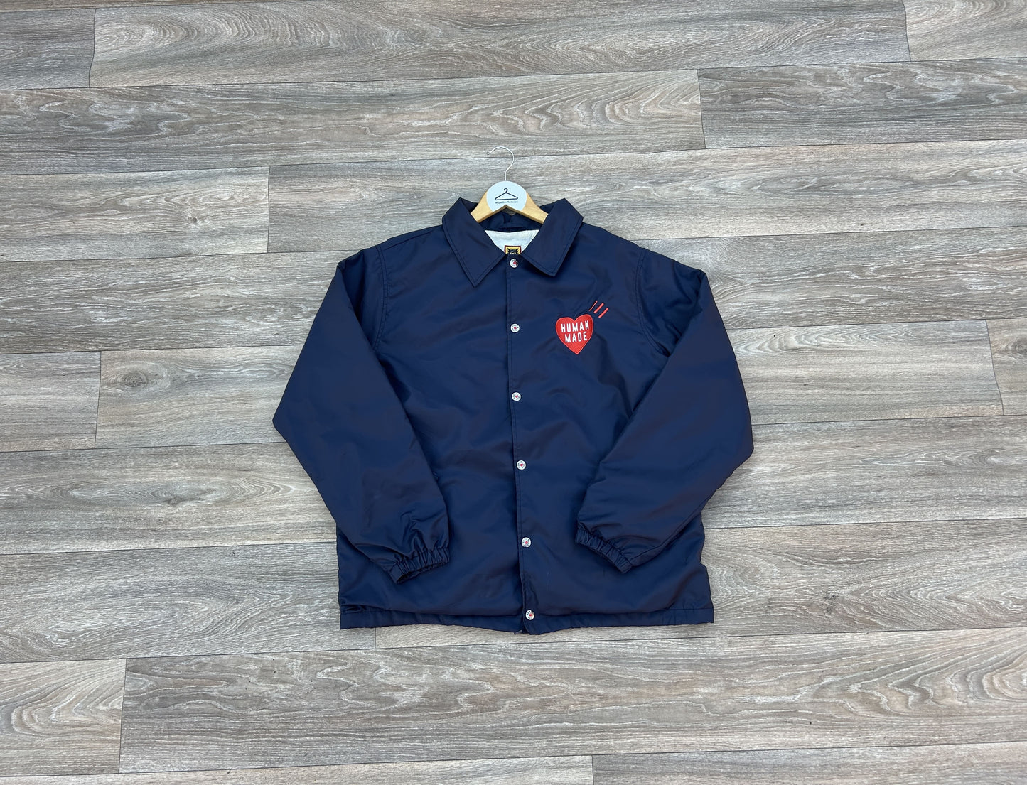 Human Made logo coach jacket