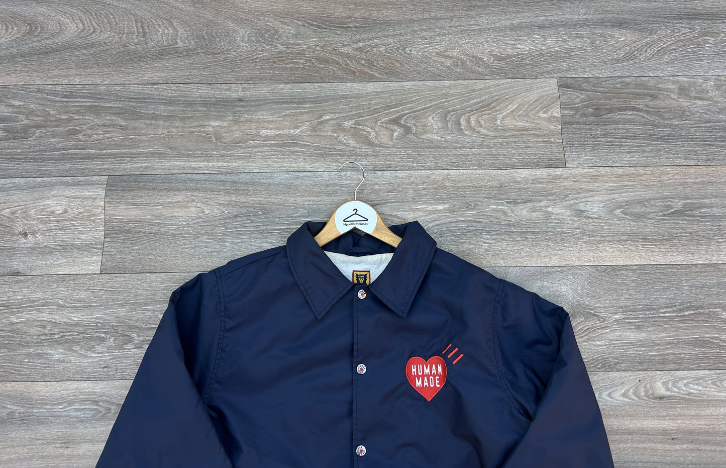 Human Made logo coach jacket