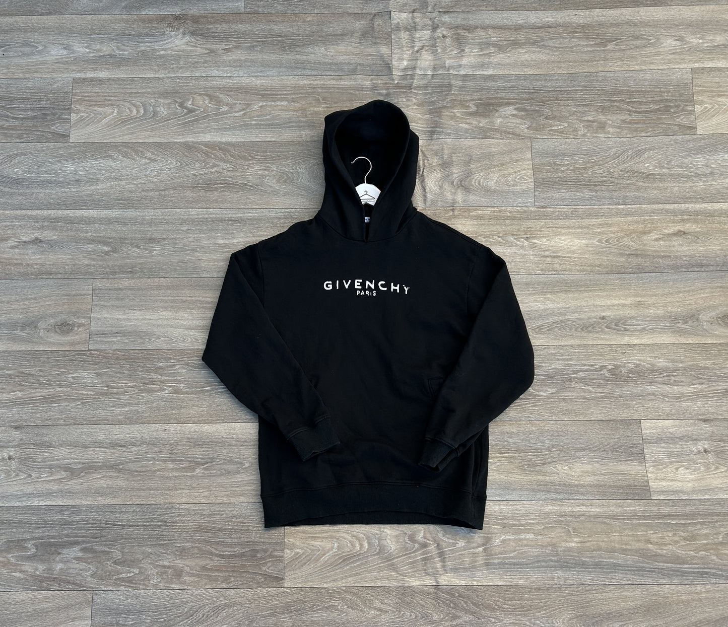 Givenchy logo print hoodie