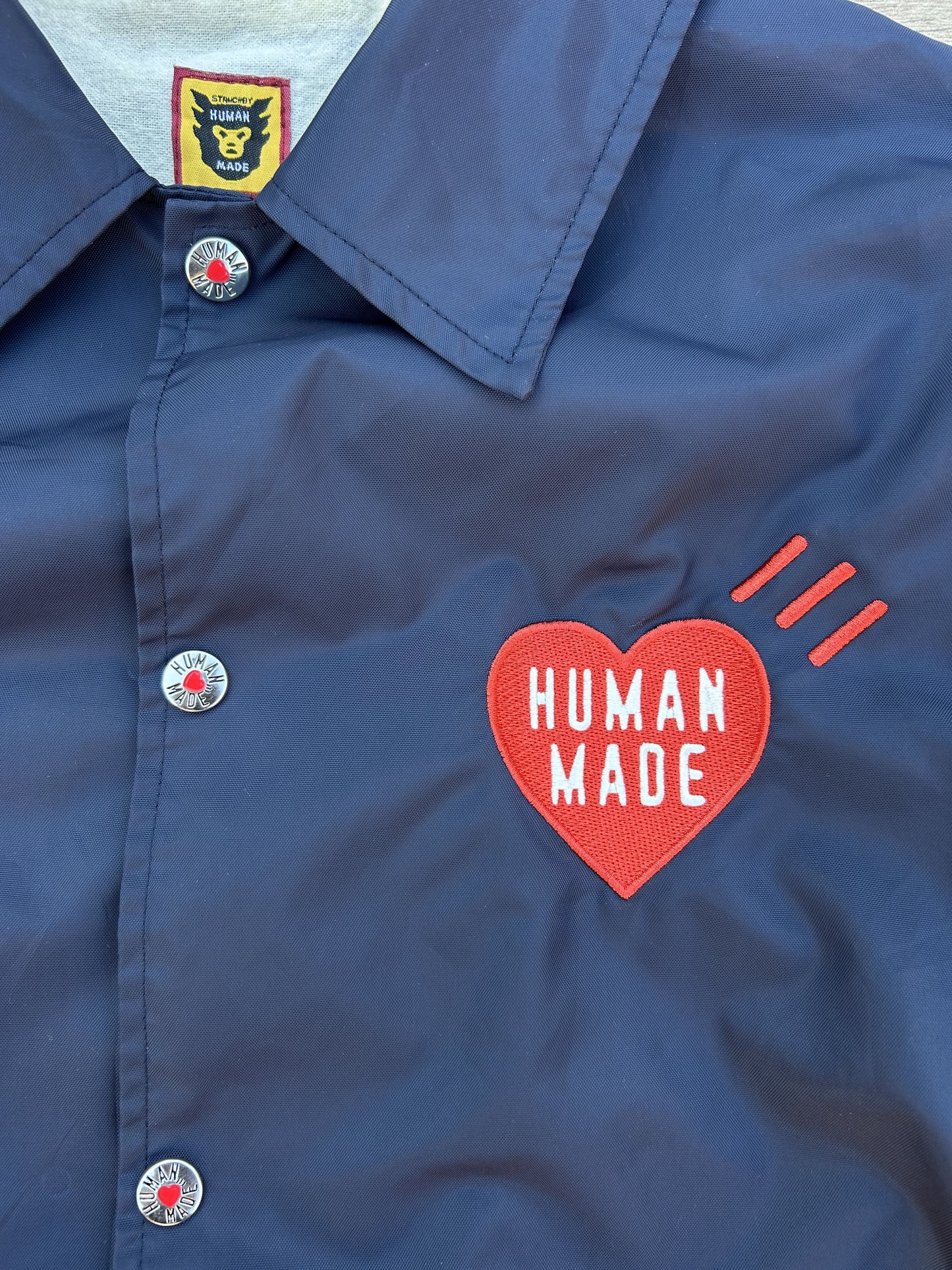 Human Made logo coach jacket