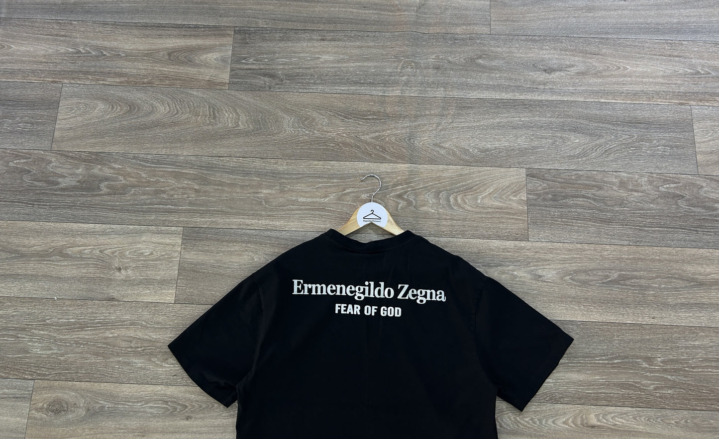 FOG x Zegna logo print tshirt