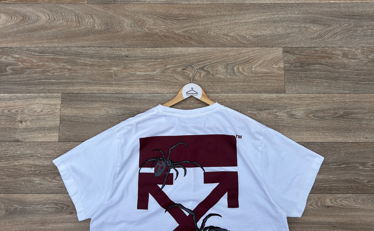 Off-White arachno arrows logo tshirt