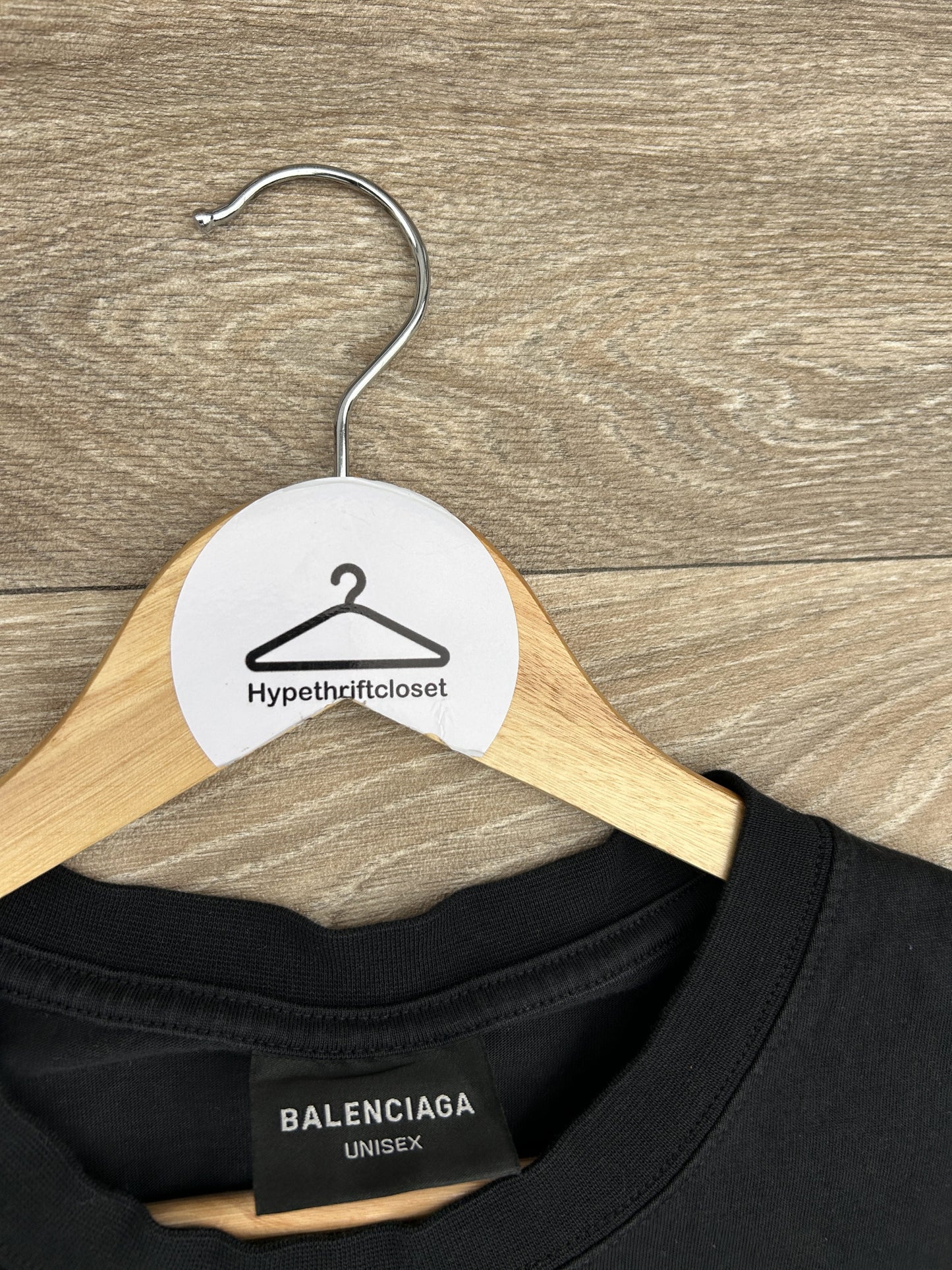Balenciaga multi logo print tshirt