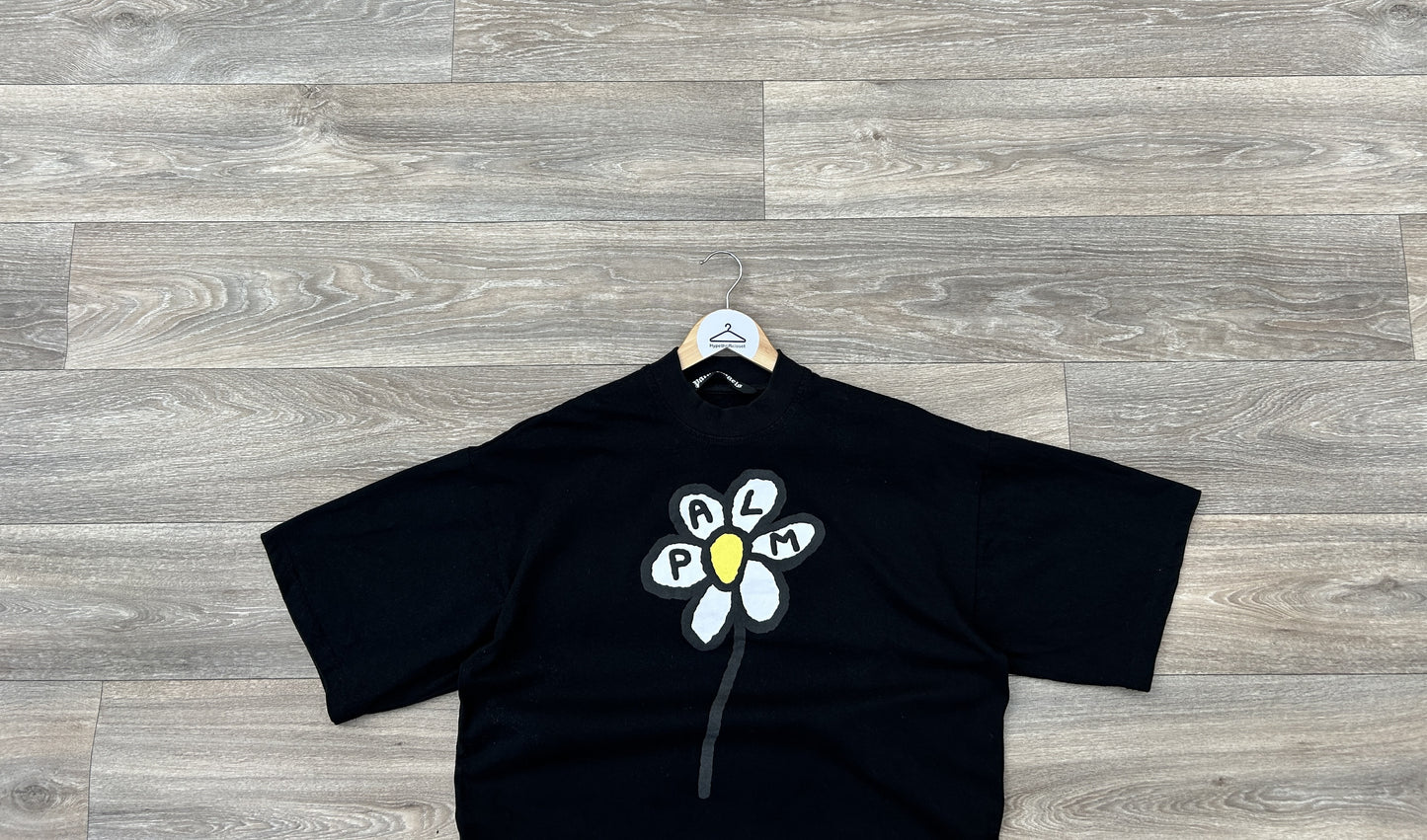 Palm Angels logo print tshirt