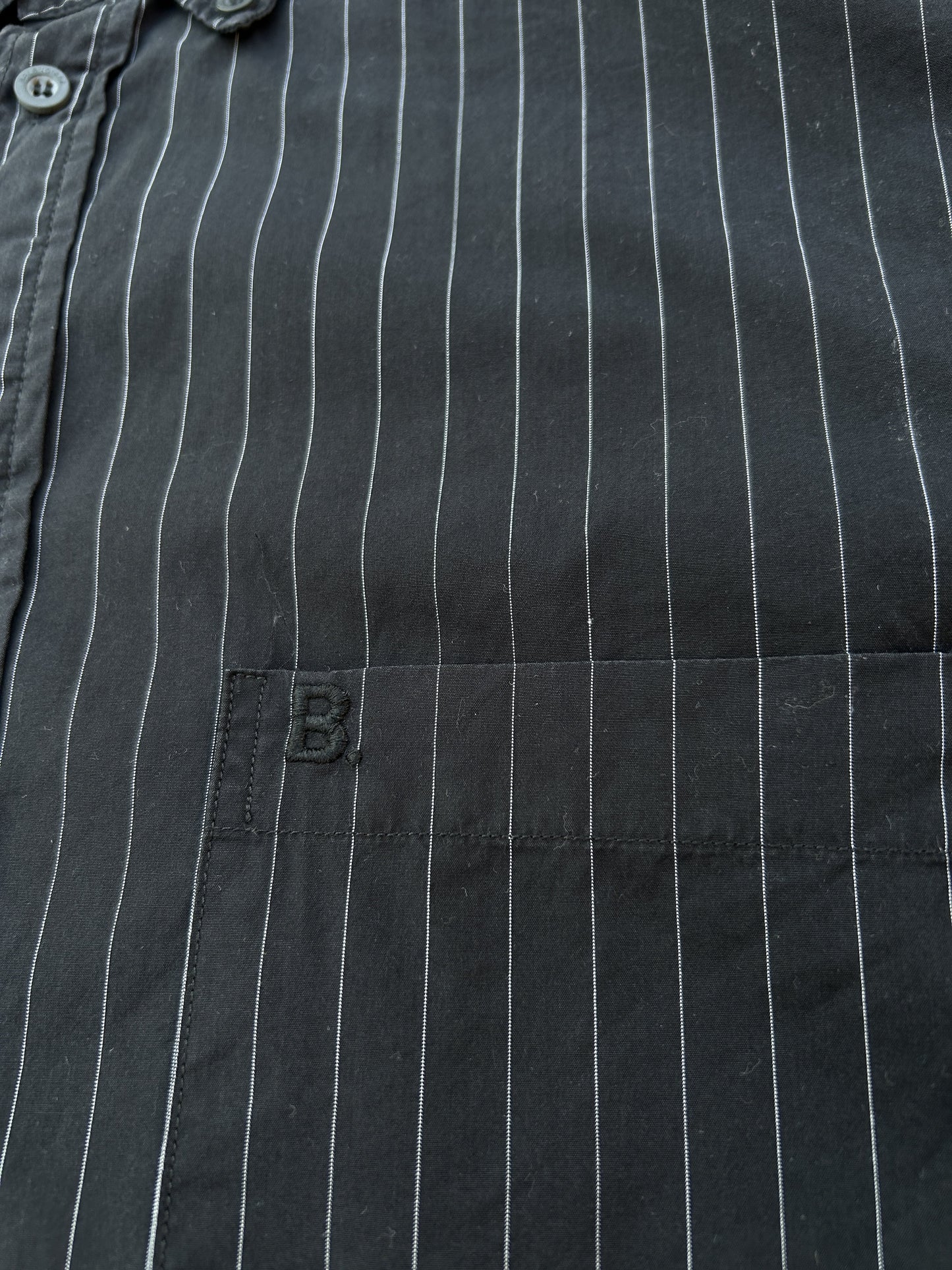 Balenciaga logo button up shirt