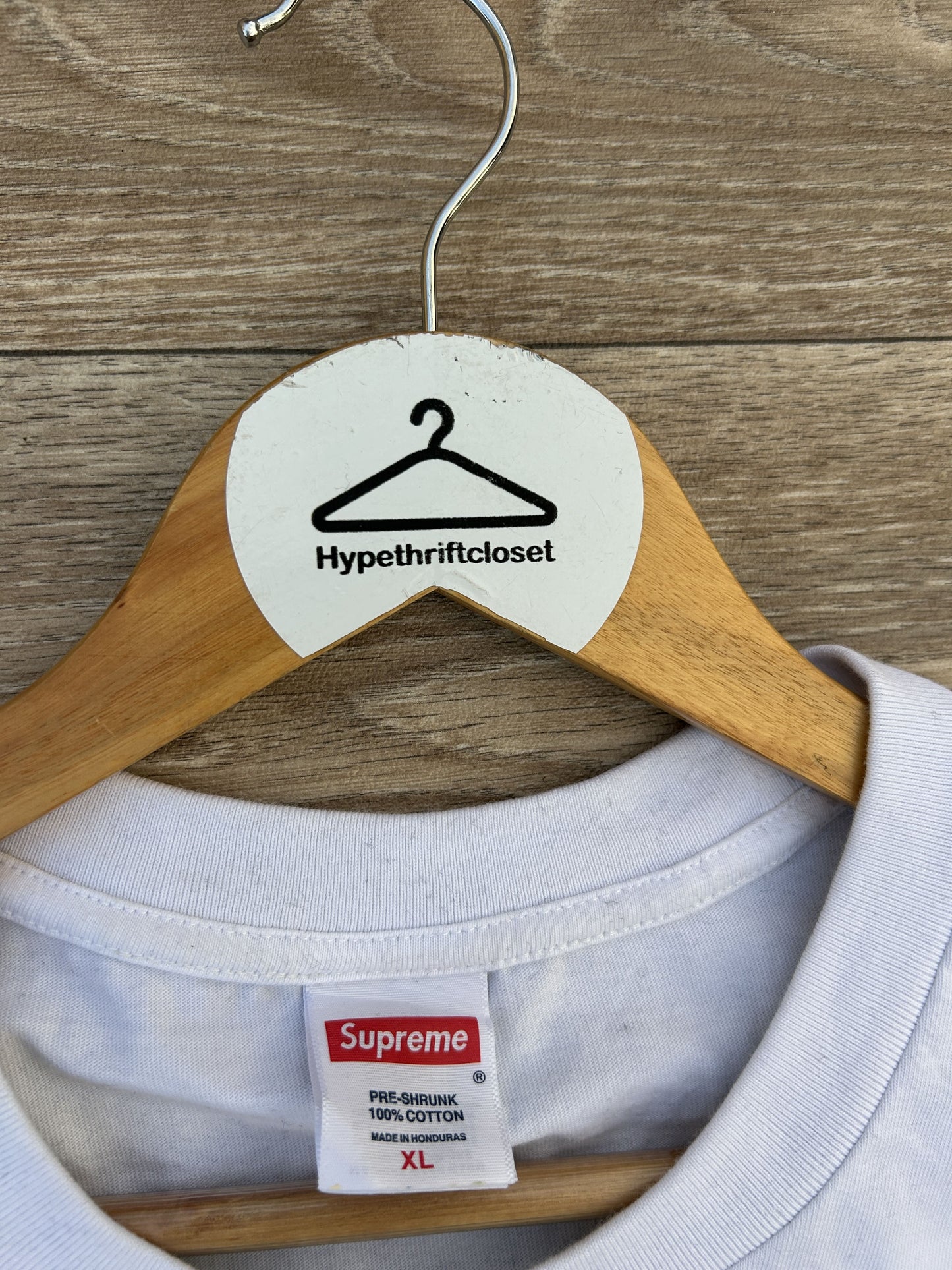 Supreme x Aphex Twin logo tshirt