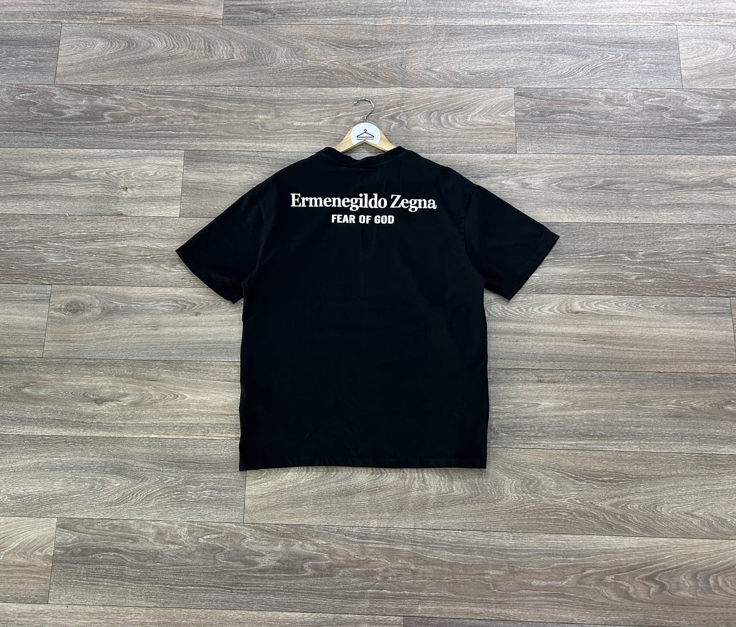 FOG x Zegna logo print tshirt