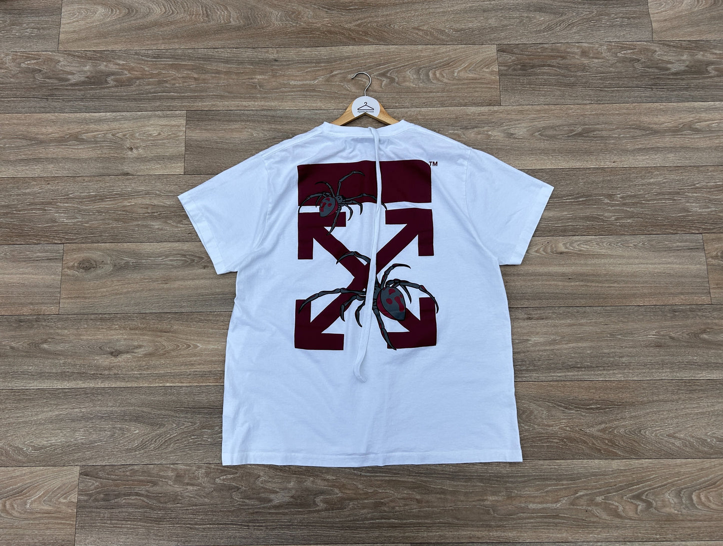 Off-White arachno arrows logo tshirt