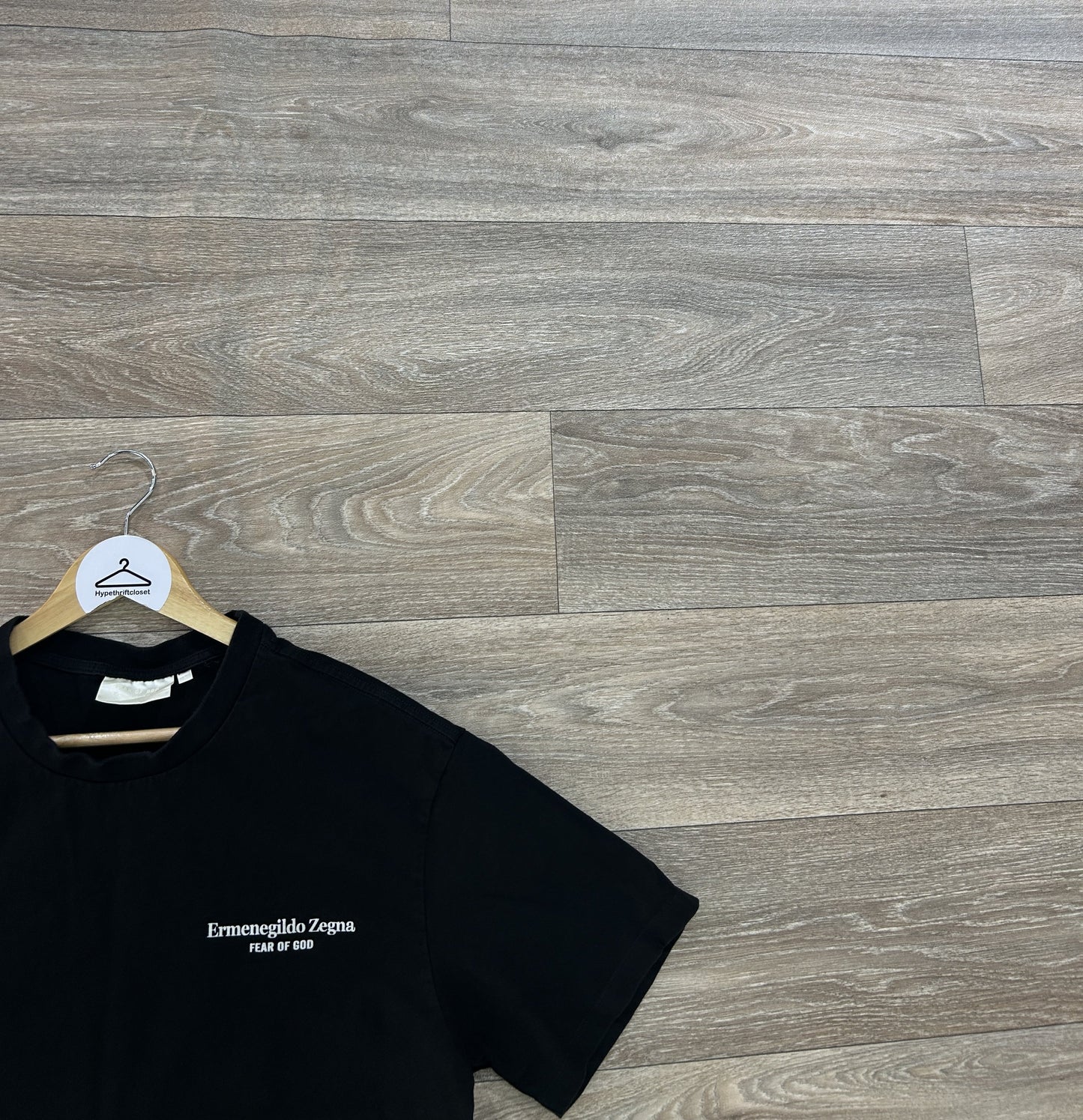 FOG x Zegna logo print tshirt