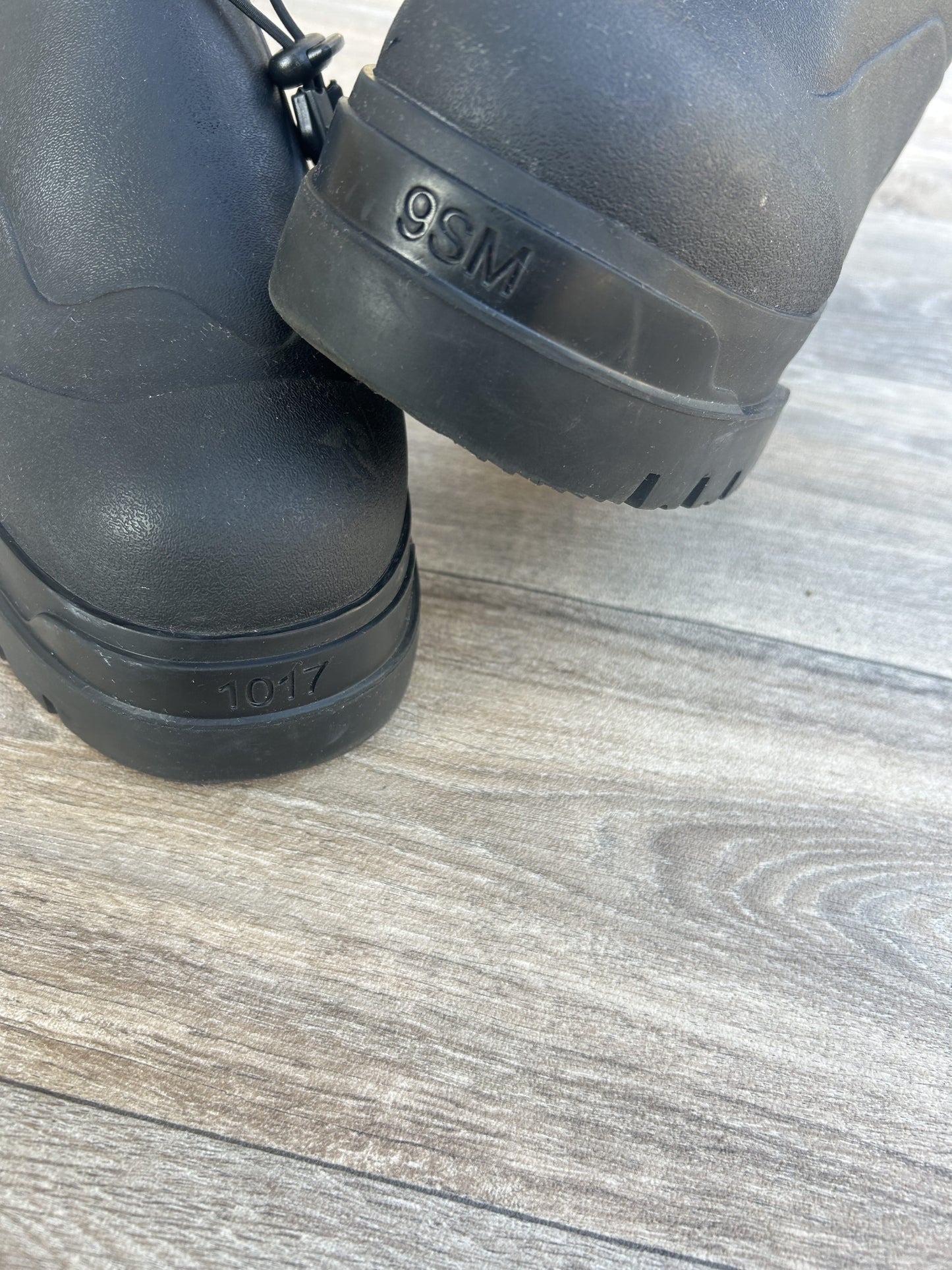 Moncler x 1017 Alyx 9sm leather-trimmed rubber & neoprene boots