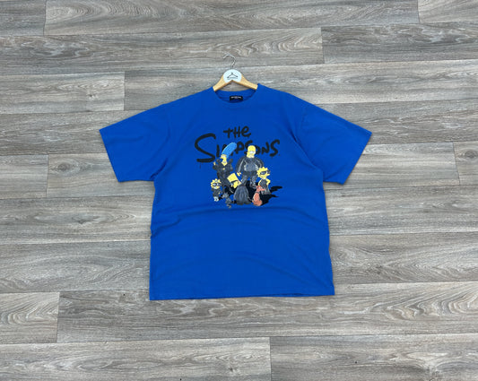 Balenciaga The Simpsons logo print tshirt