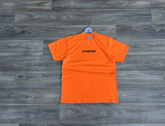 Vetements logo print tshirt