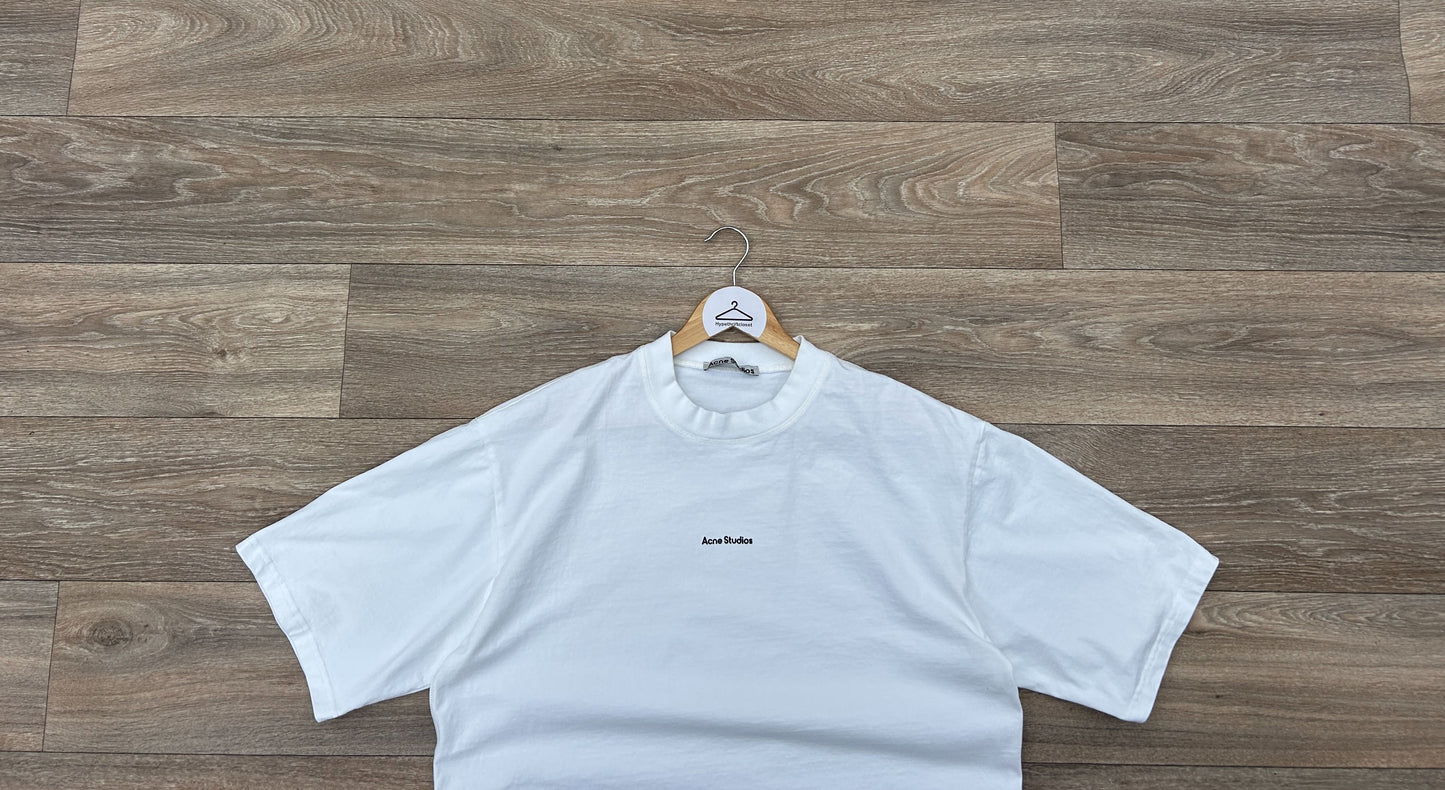Acne Studios logo print tshirt